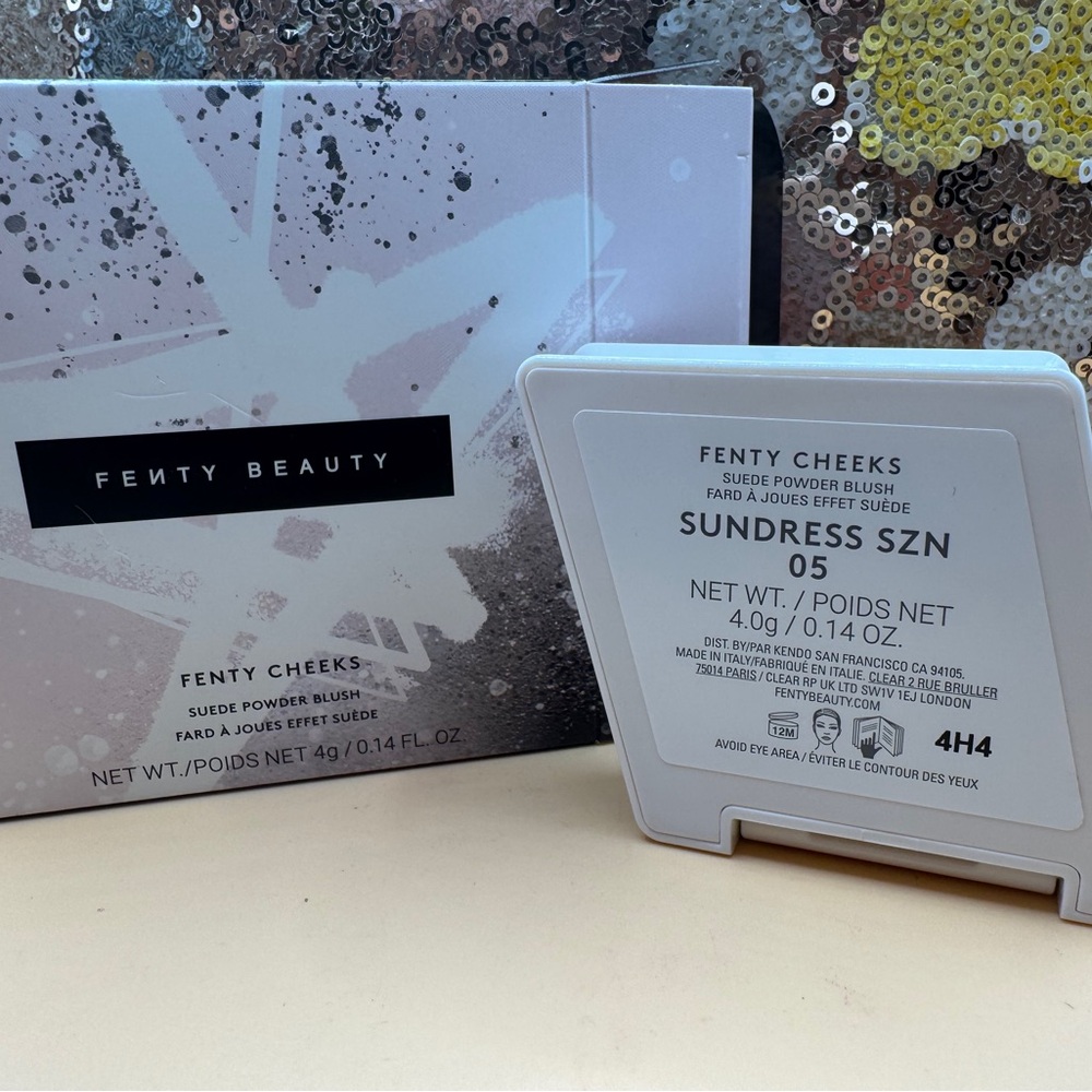 Fenty beauty fenty cheeks suede powder blush - sundress szn 05 - Picture 2 of 5